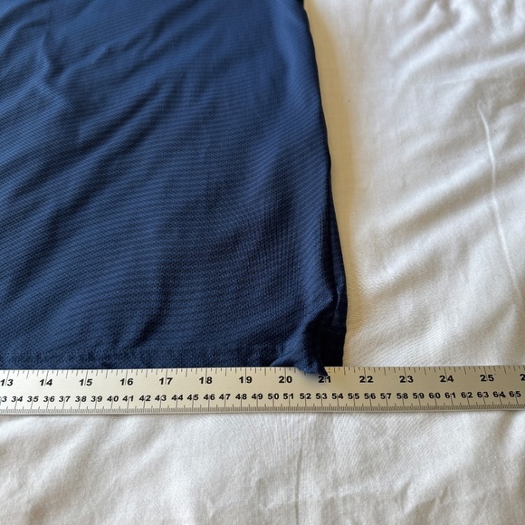 Under Armour HeatGear Men's Polo Shirt Blue Large Activewear Outdoor Golf Active - Picture 12 of 13